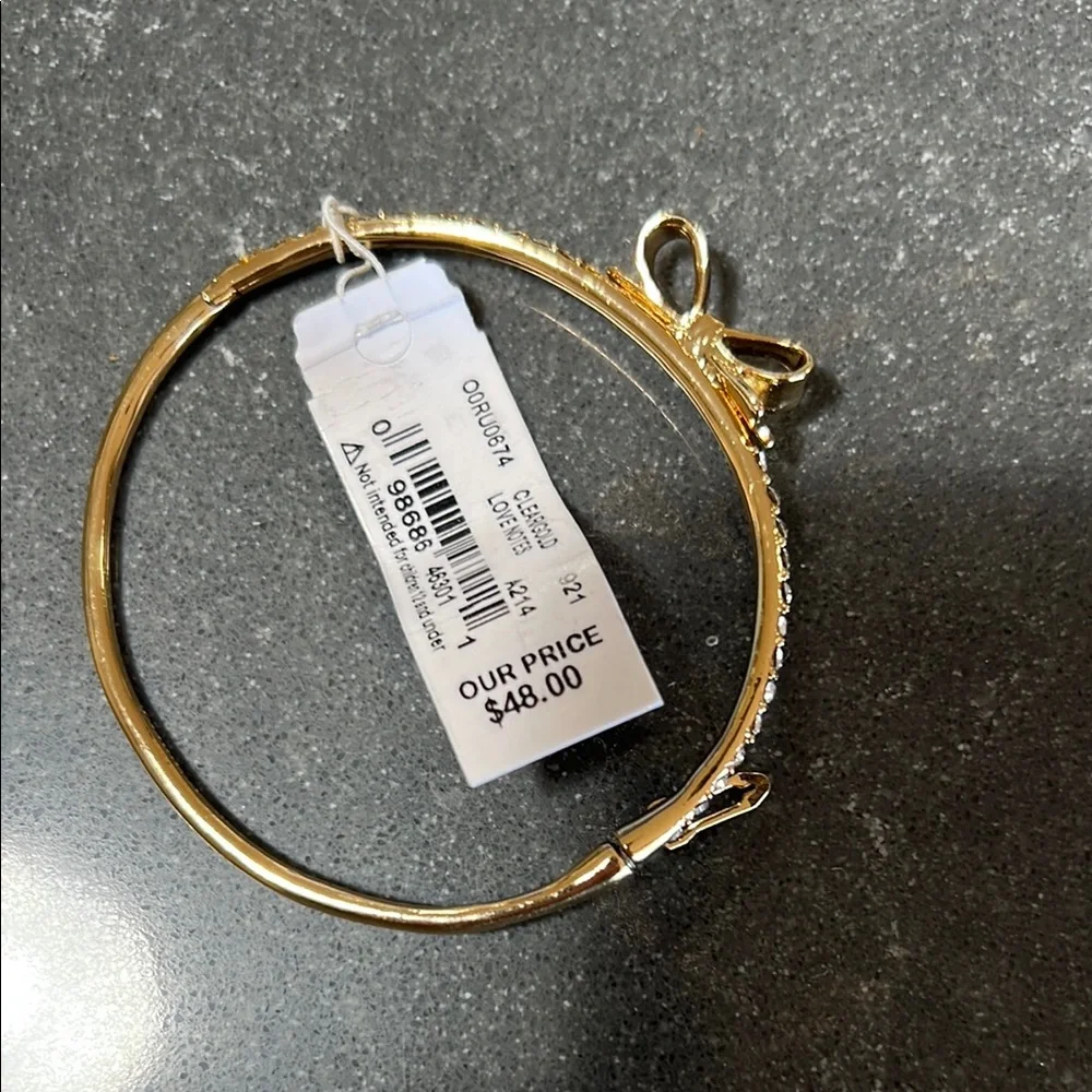 Gold Colored Kate Spade Bracelet - Picture 3 of 4